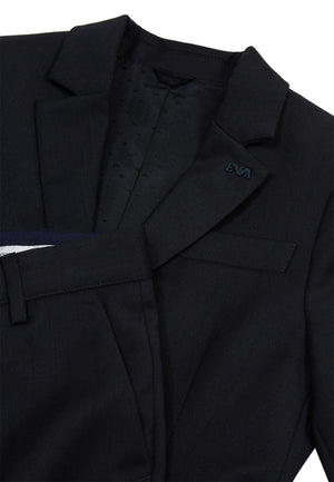 Abito bambino Emporio Armani blu in lana