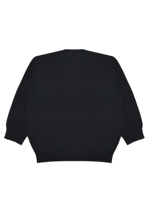 Maglia neonato Emporio Armani blu in misto lana | ViaMonte Shop