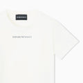 T-shirt bambino Emporio Armani panna in cotone | ViaMonte Shop