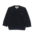 Maglia neonato Emporio Armani blu navy in cotone