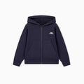 Felpa aperta bambino Emporio Armani blu in cotone
