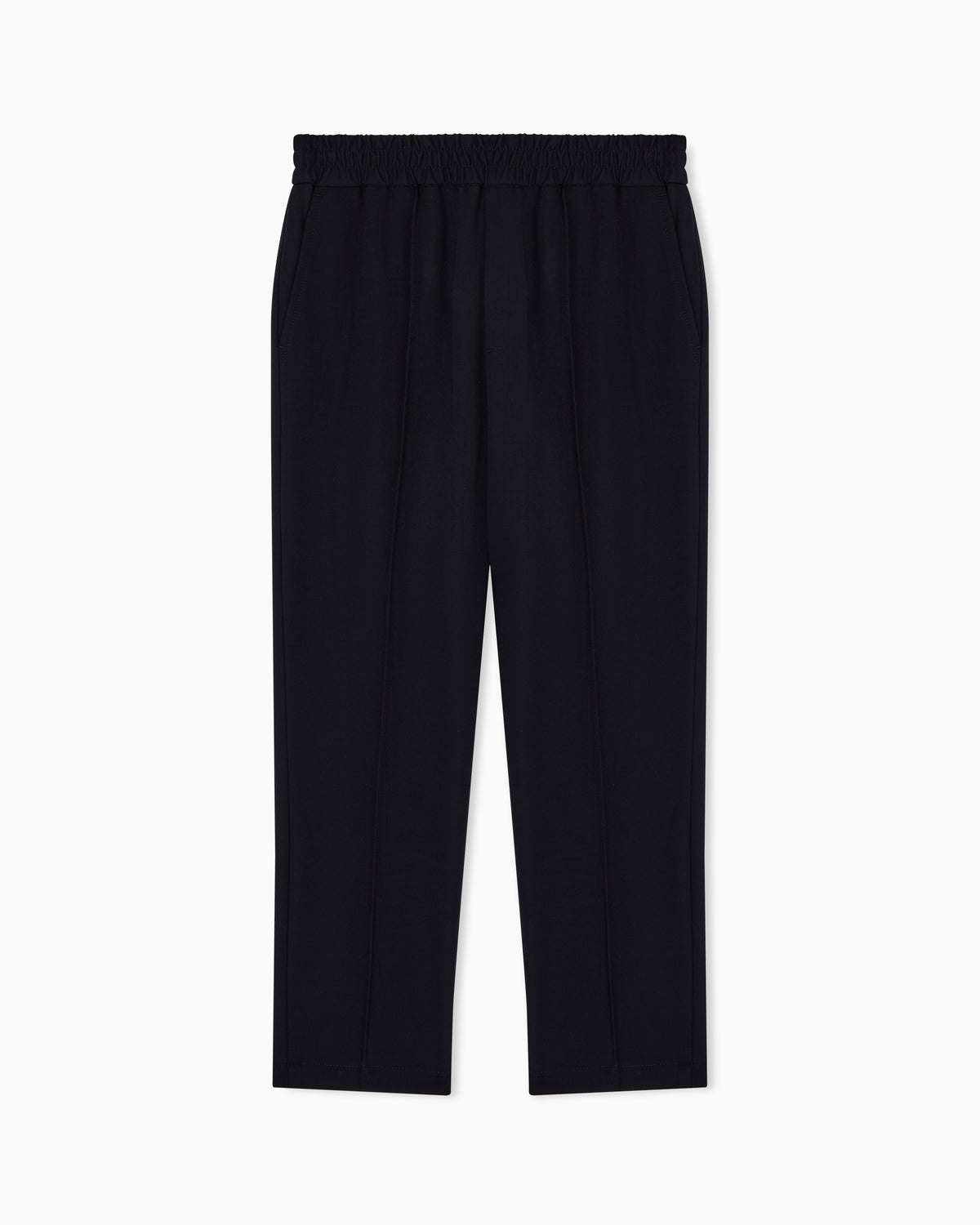 Pantalone bambino Emporio Armani blu in nylon misto viscosa | ViaMonte Shop