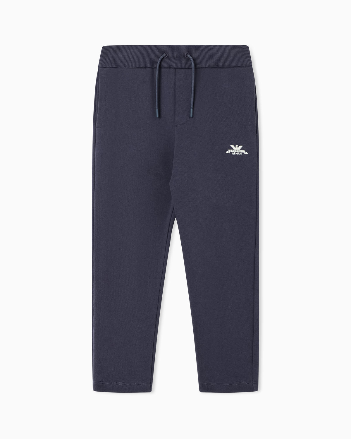 Pantalone jogging bambino Emporio Armani blu in cotone