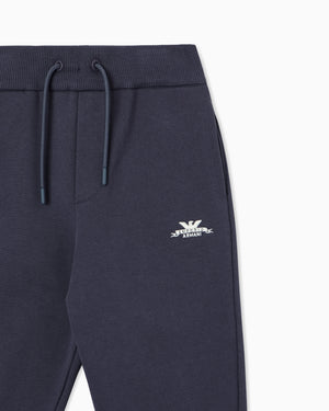 Pantalone jogging bambino Emporio Armani blu in cotone