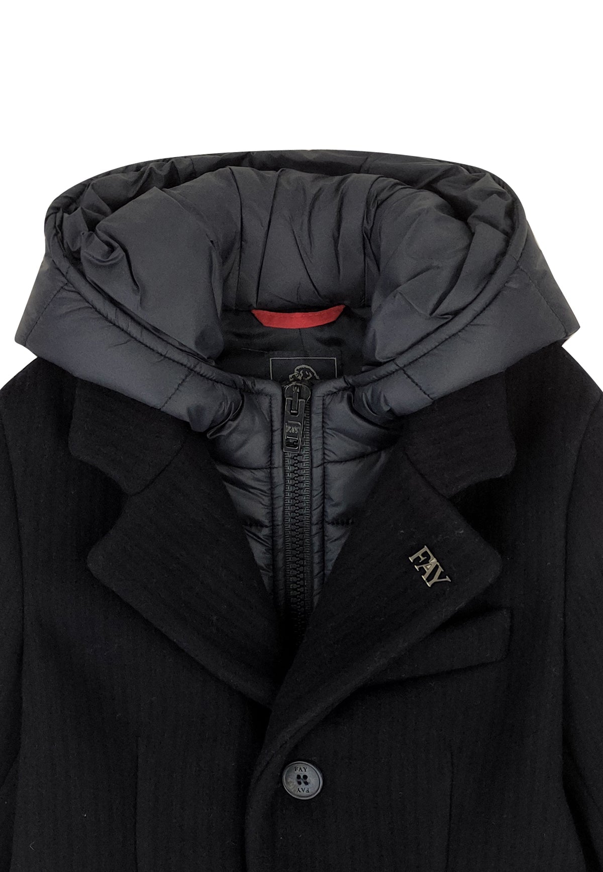Cappotto bambino Fay blu in lana | ViaMonte Shop