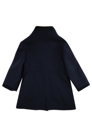 Cappotto neonata Fay blu in lana | ViaMonte Shop