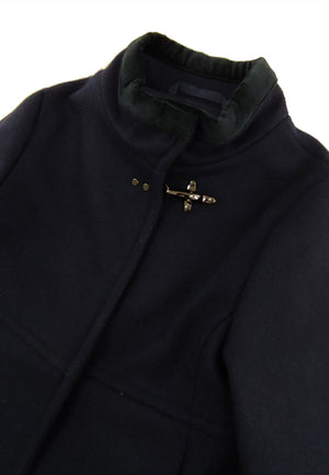 Cappotto neonata Fay blu in lana | ViaMonte Shop