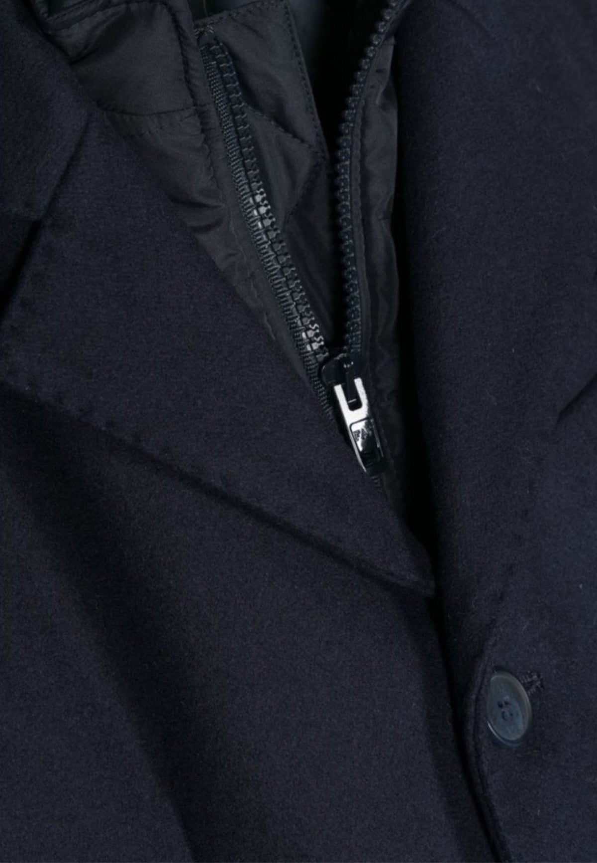 Cappotto bambino Fay nero in lana | ViaMonte Shop