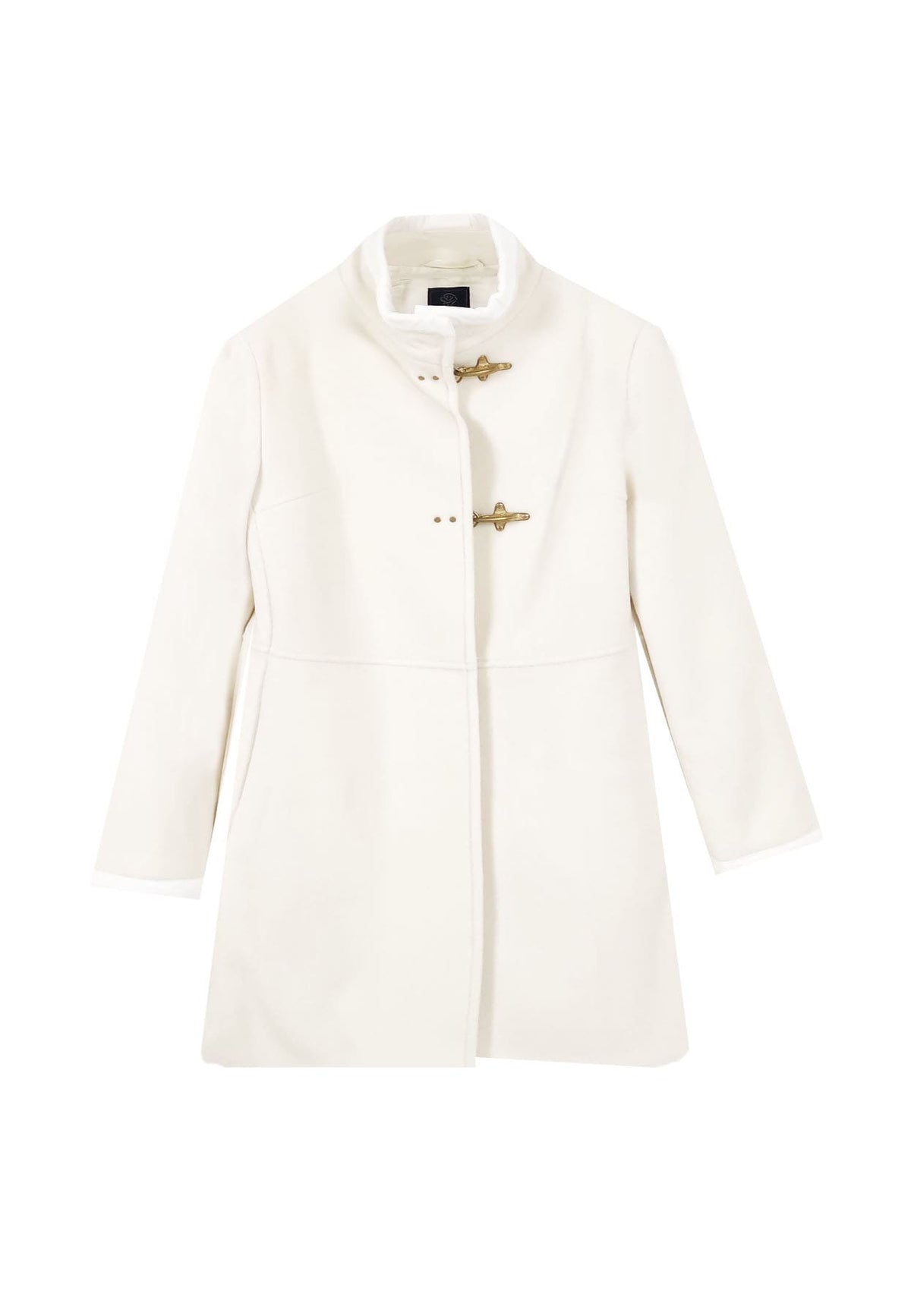 Cappotto bambina Fay panna in lana | ViaMonte Shop