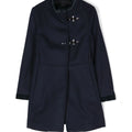 Cappotto bambina Fay blu in lana | ViaMonte Shop