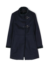 Cappotto bambina Fay blu in lana | ViaMonte Shop