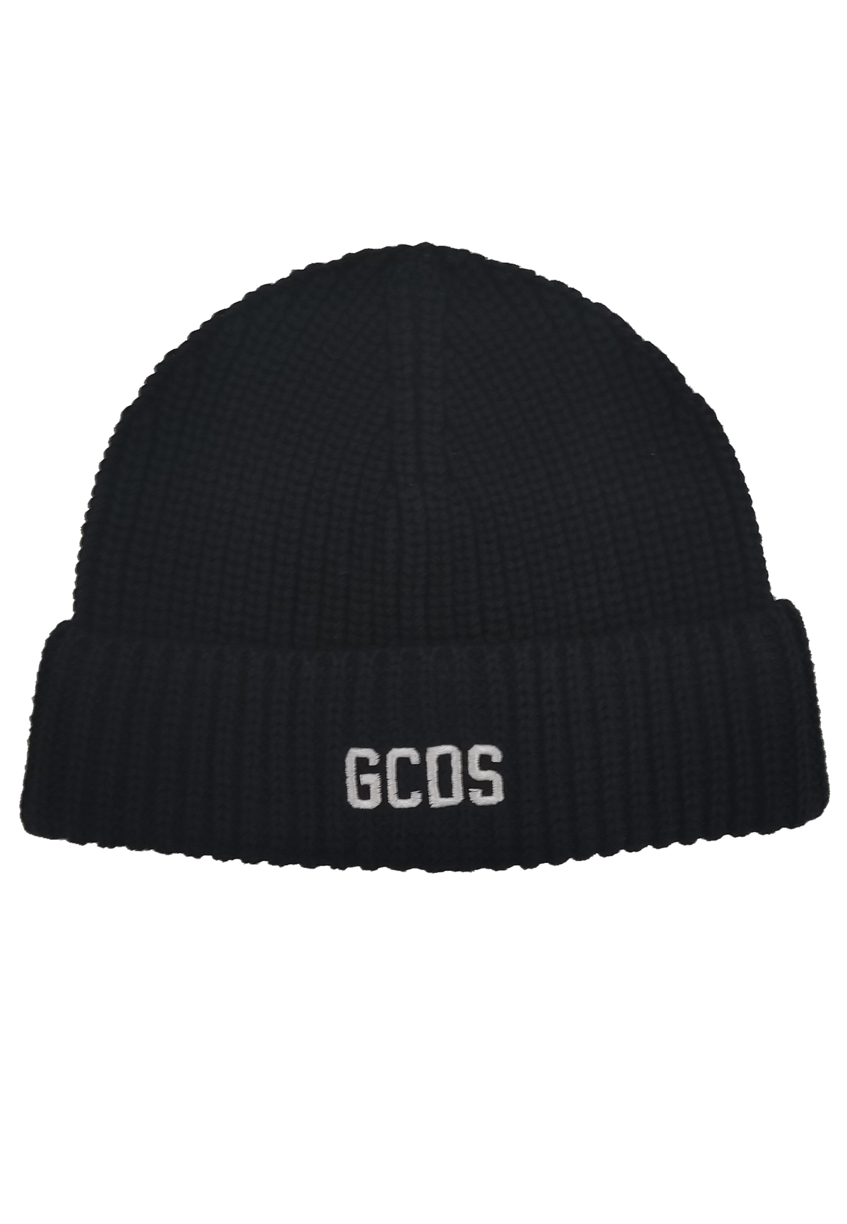 Berretto bambino GCDS nero in cotone