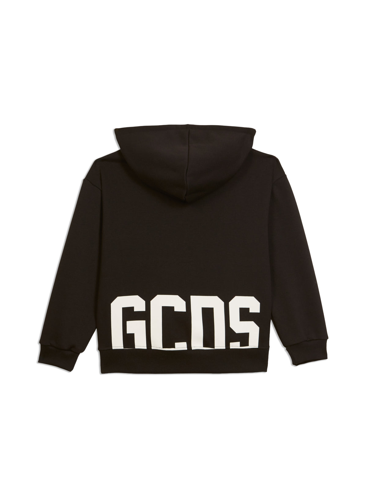 Felpa bambino GCDS kids nera in cotone