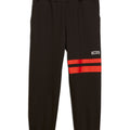 Pantalone sportivo bambino GCDS nero in cotone