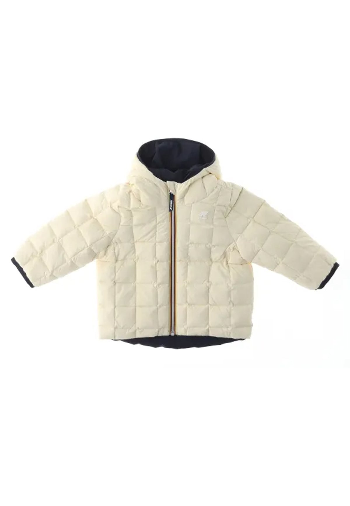 Giubbino neonato K-Way E.Jack thermo double blu/beige | ViaMonte Shop