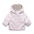 Giubbino neonata K-Way E. Jack soft touch marmotta rosa in nylon