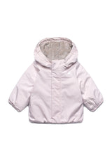 Giubbino neonata K-Way E. Jack soft touch marmotta rosa in nylon