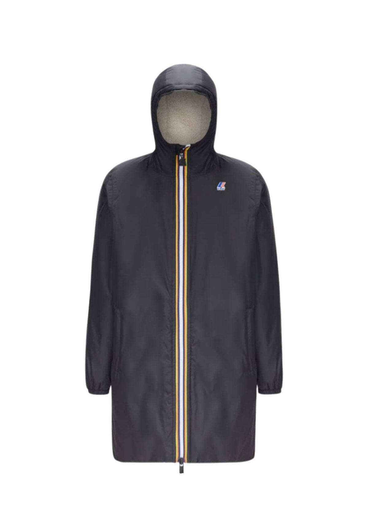 Giubbino unisex K-Way Le Vrai 4.0 Eiffel Orsetto blu in nylon