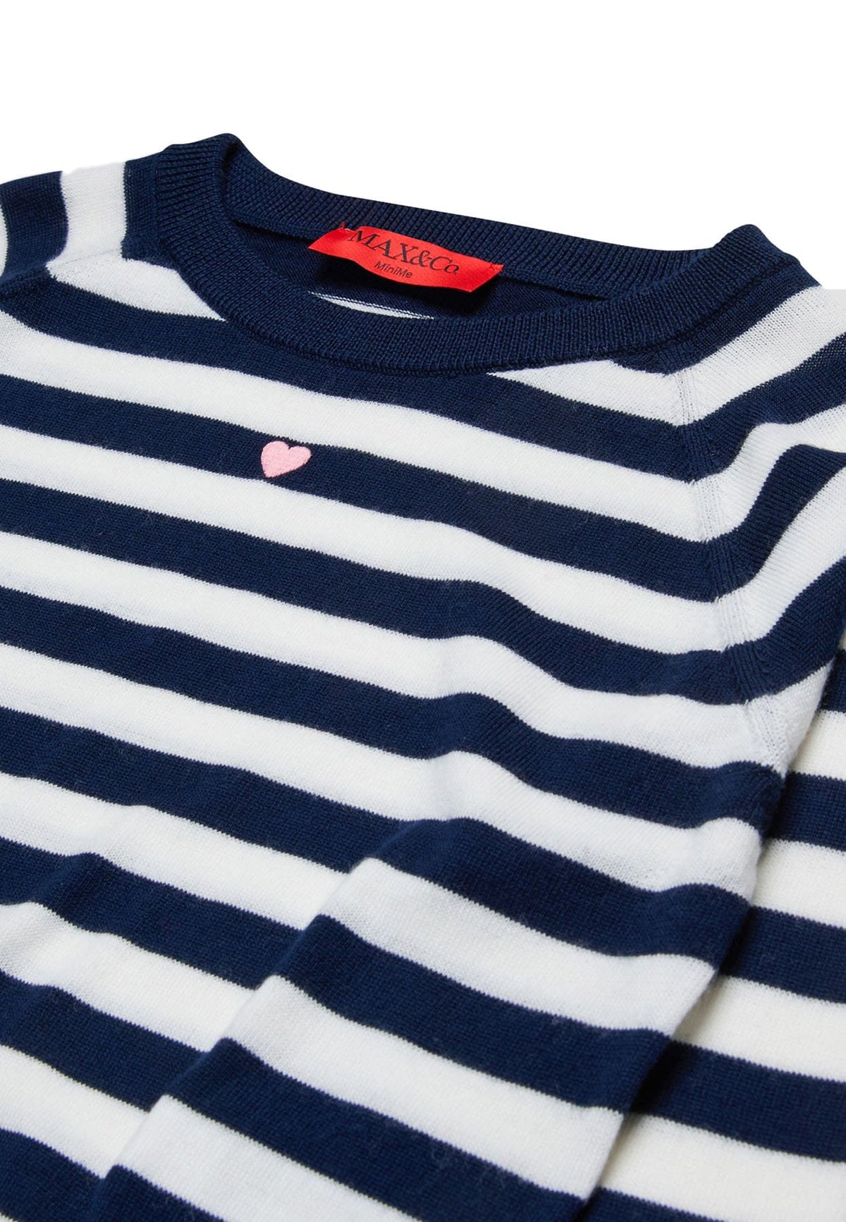 Maglia bambina Max&Co a righe in lana | ViaMonte Shop