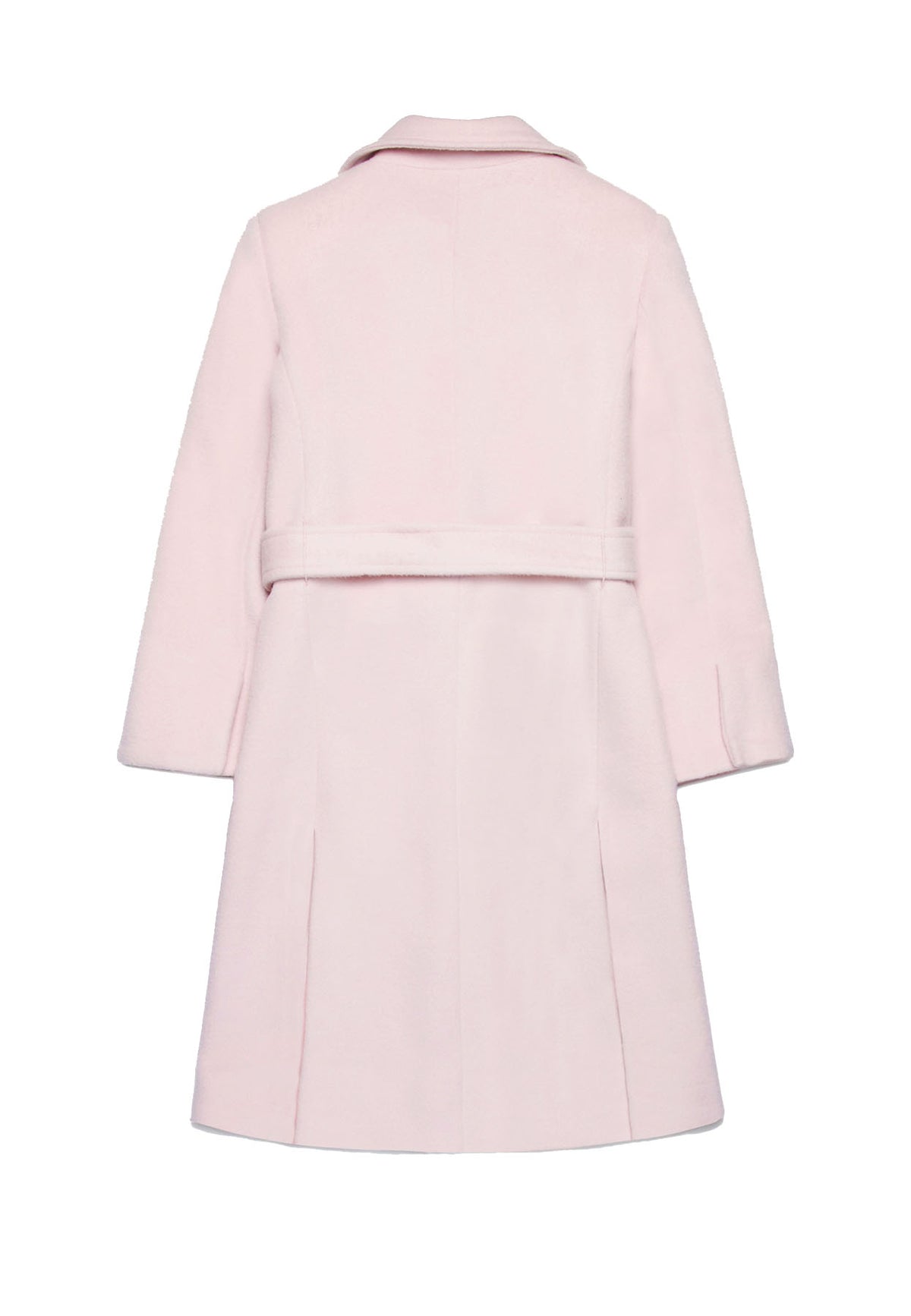 Cappotto bambina Max&Co Runaway rosa in lana | ViaMonte Shop