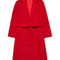 Cappotto bambina Max&Co Runaway rosso in lana