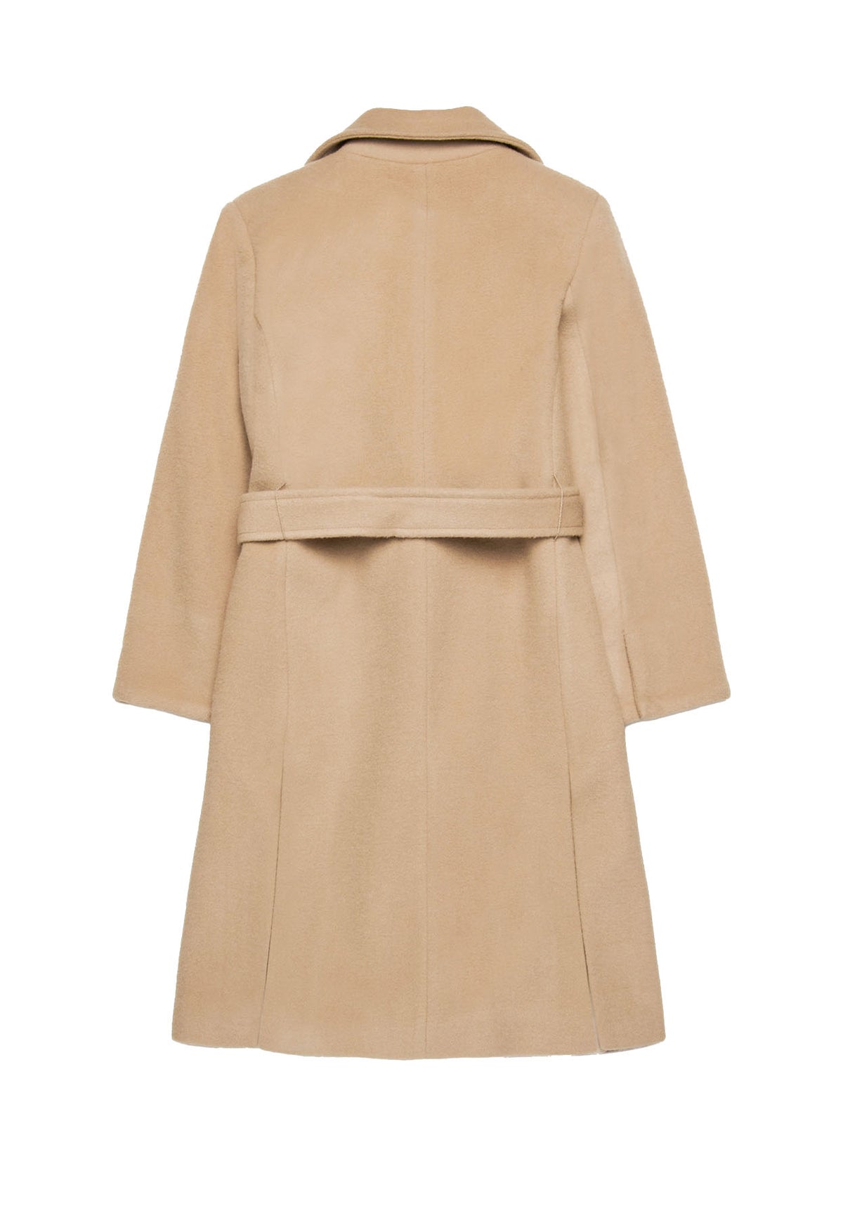 Cappotto bambina Max&Co beige in lana | ViaMonte Shop