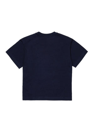 T-shirt bambina Max&Co blu in cotone | ViaMonte Shop