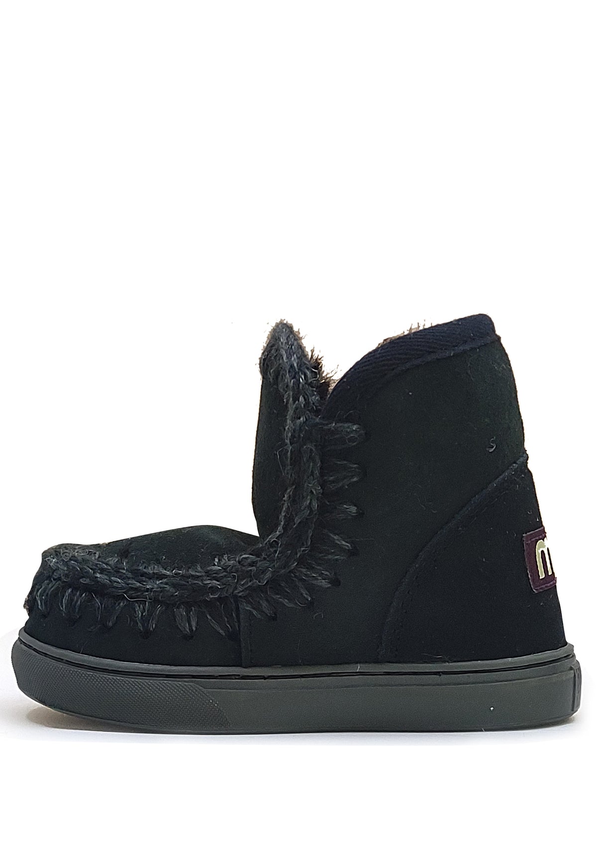 Eskimo stivaletti bambina Mou kid nera bambina in pelle scamosciata | ViaMonte Shop