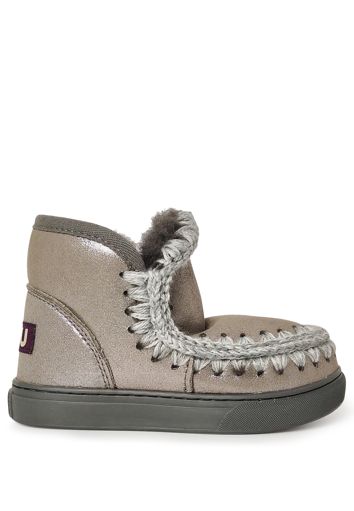 Eskimo stivaletti bambina Mou kid grigi in pelle scamosciata | ViaMonte Shop