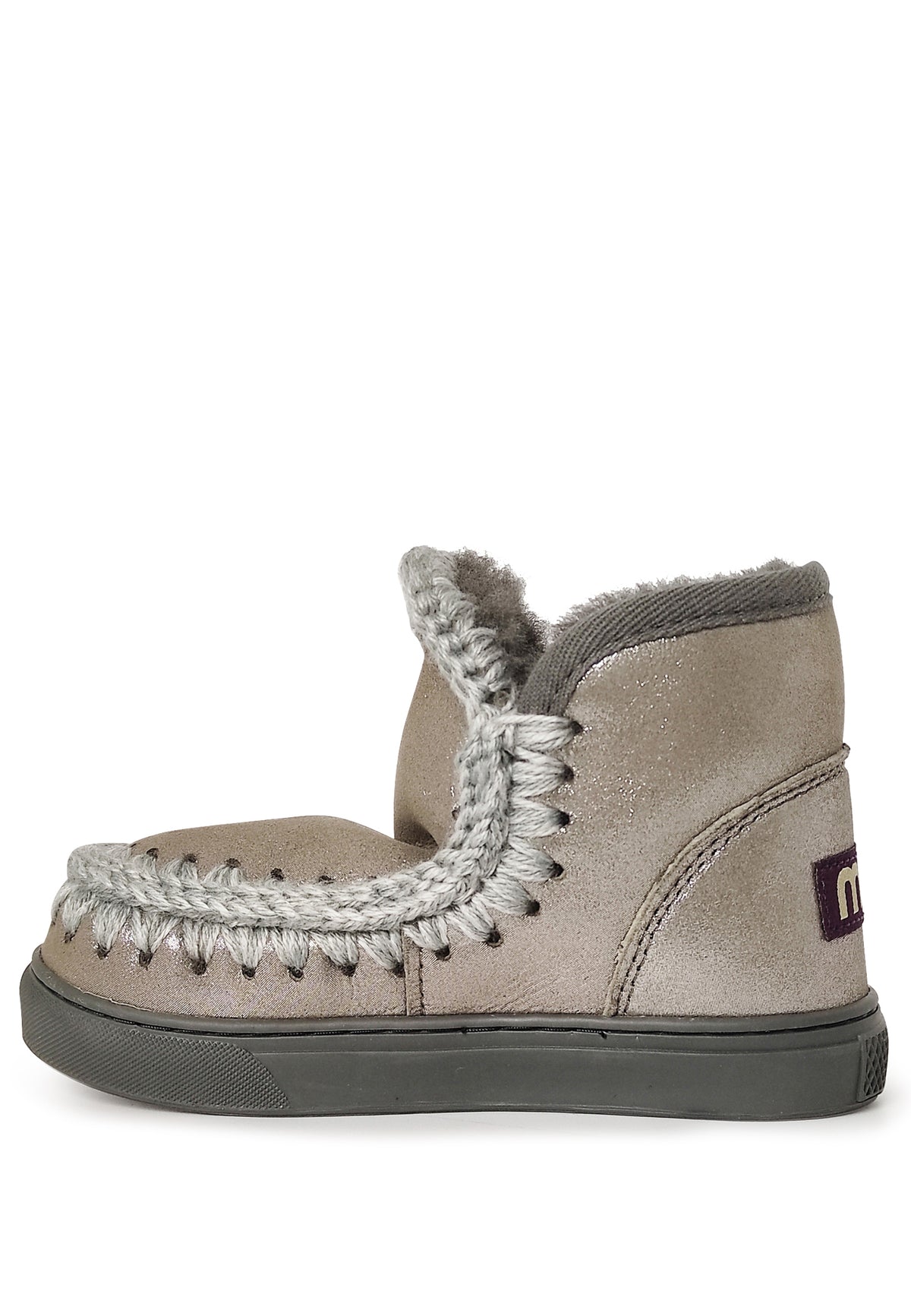 Eskimo stivaletti bambina Mou kid grigi in pelle scamosciata | ViaMonte Shop
