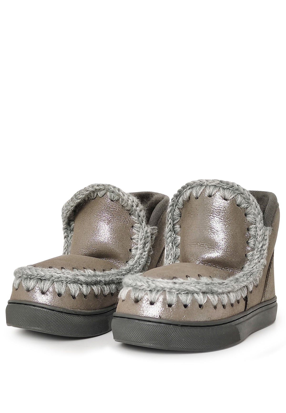 Eskimo stivaletti bambina Mou kid grigi in pelle scamosciata | ViaMonte Shop