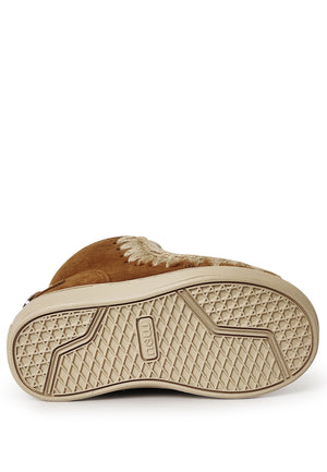 Eskimo stivaletti bambina Mou kids cognac in pelle scamosciata | ViaMonte Shop