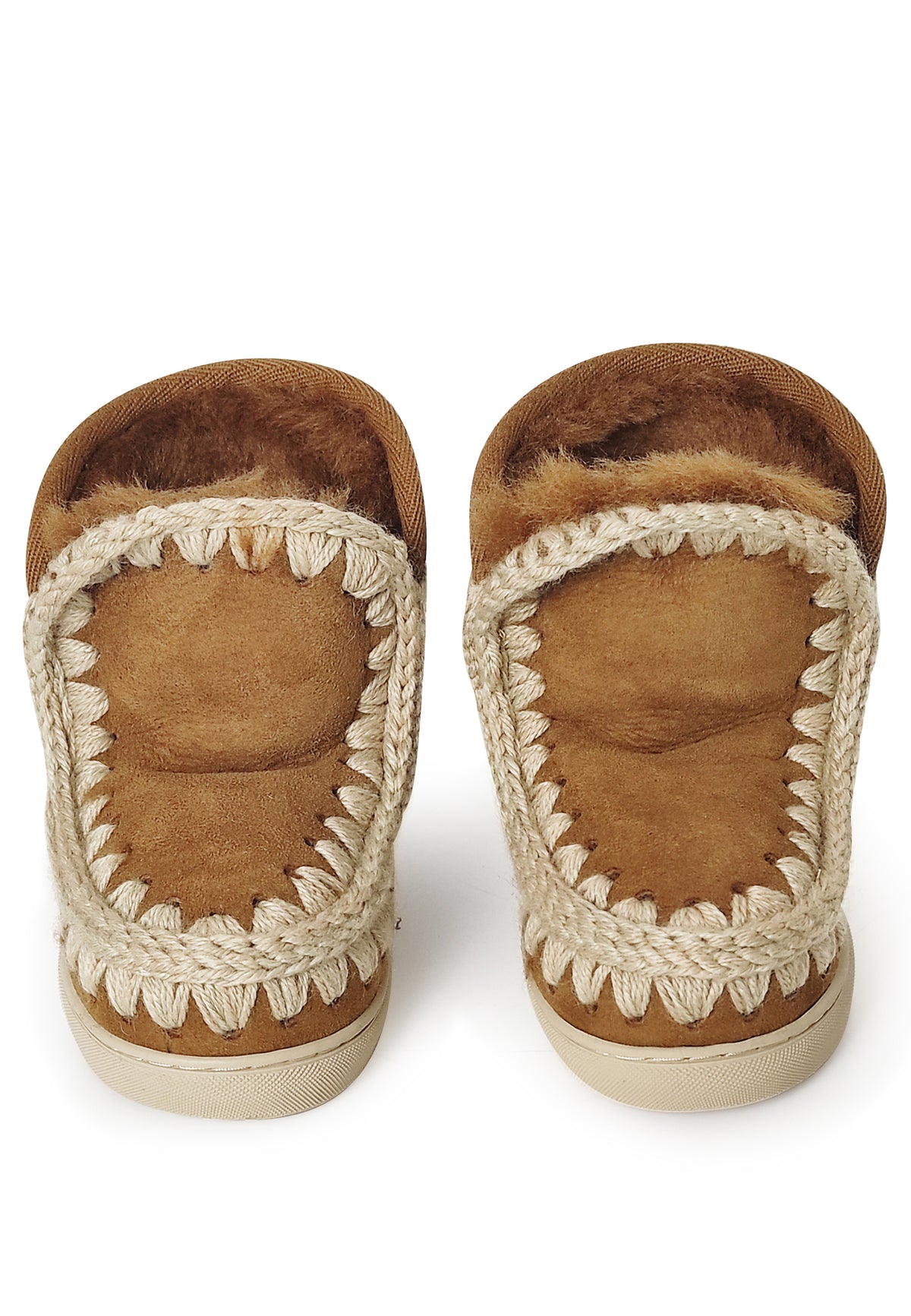 Eskimo stivaletti bambina Mou kids cognac in pelle scamosciata | ViaMonte Shop