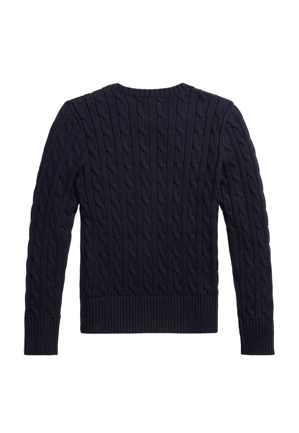 Maglia bambina Ralph Lauren blu in cotone | ViaMonte Shop