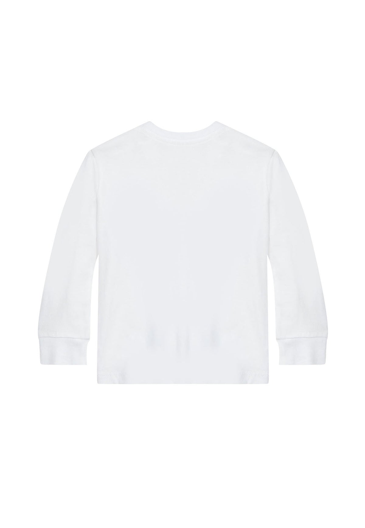 T-shirt neonato Ralph Lauren bianca in cotone | ViaMonte Shop