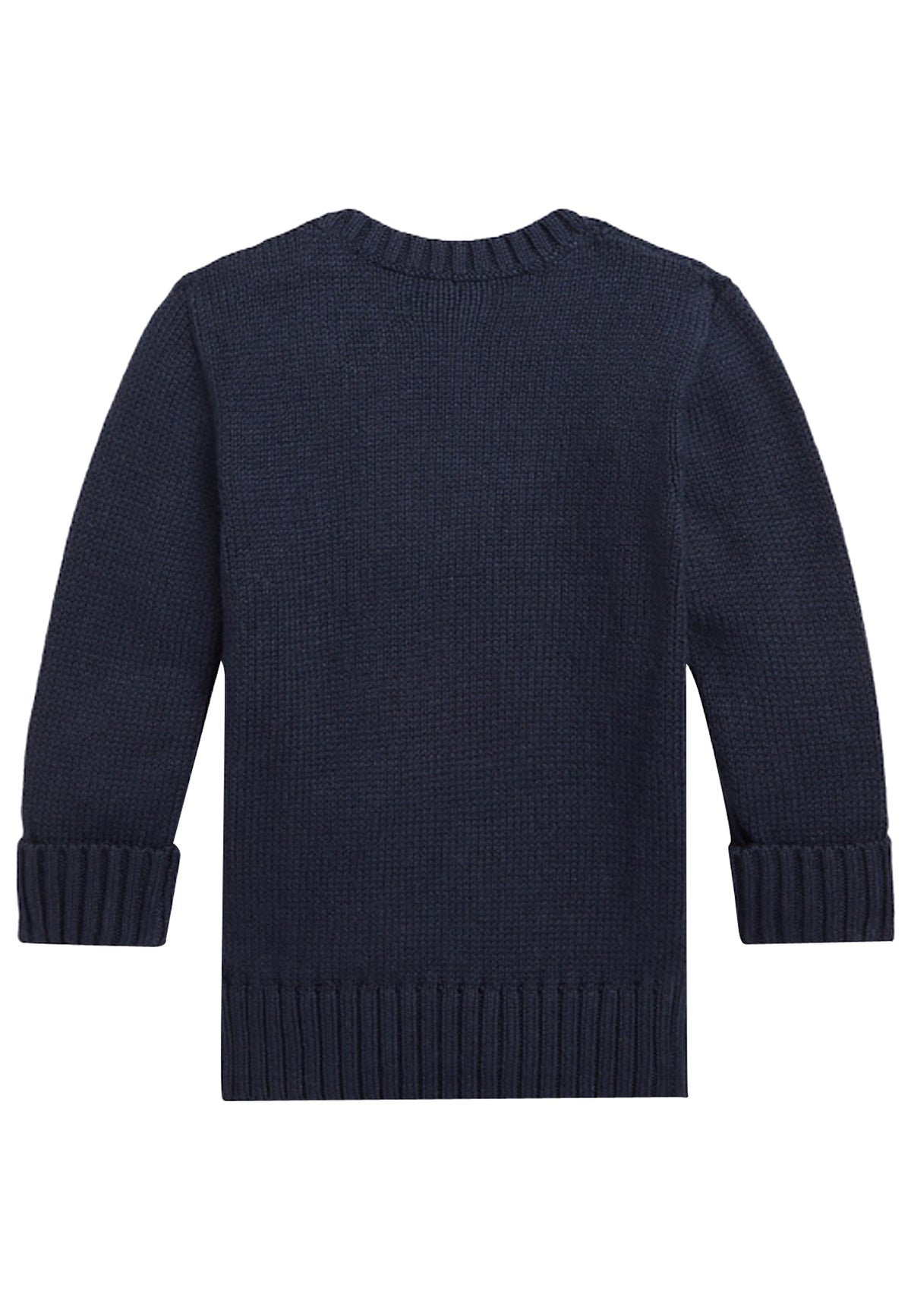 Maglia neonato Ralph Lauren blu navy in cotone