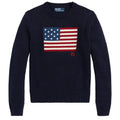 Maglia bambino Ralph Lauren blu in cotone | ViaMonte Shop