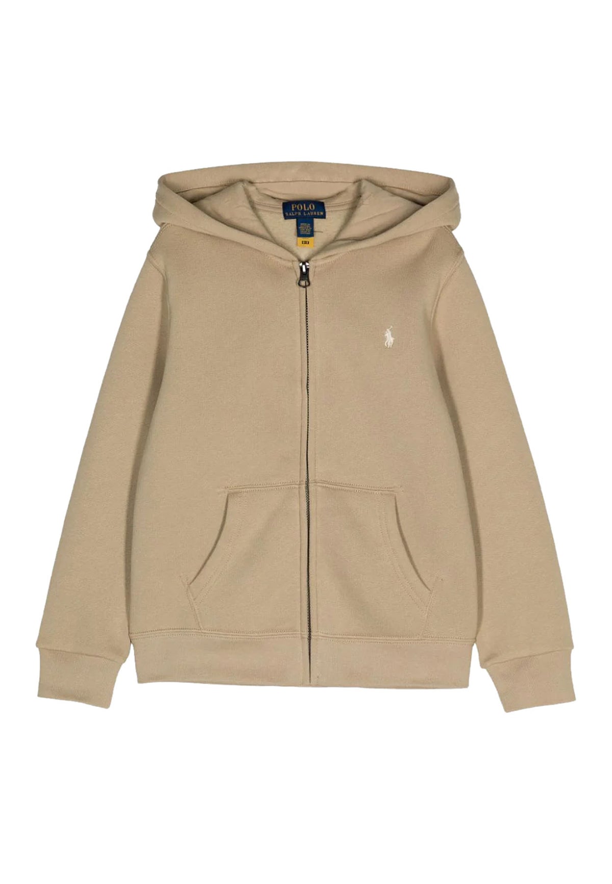 Felpa bambino Ralph Lauren beige in cotone