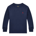 T-shirt bambino Ralph Lauren blu navy in cotone | ViaMonte Shop