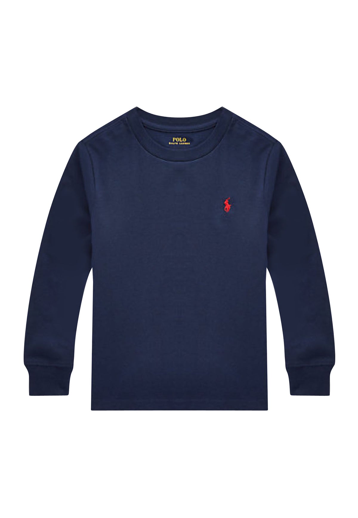 T-shirt bambino Ralph Lauren blu navy in cotone | ViaMonte Shop