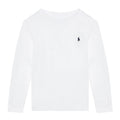 T-shirt bambino Ralph Lauren bianca in cotone | ViaMonte Shop