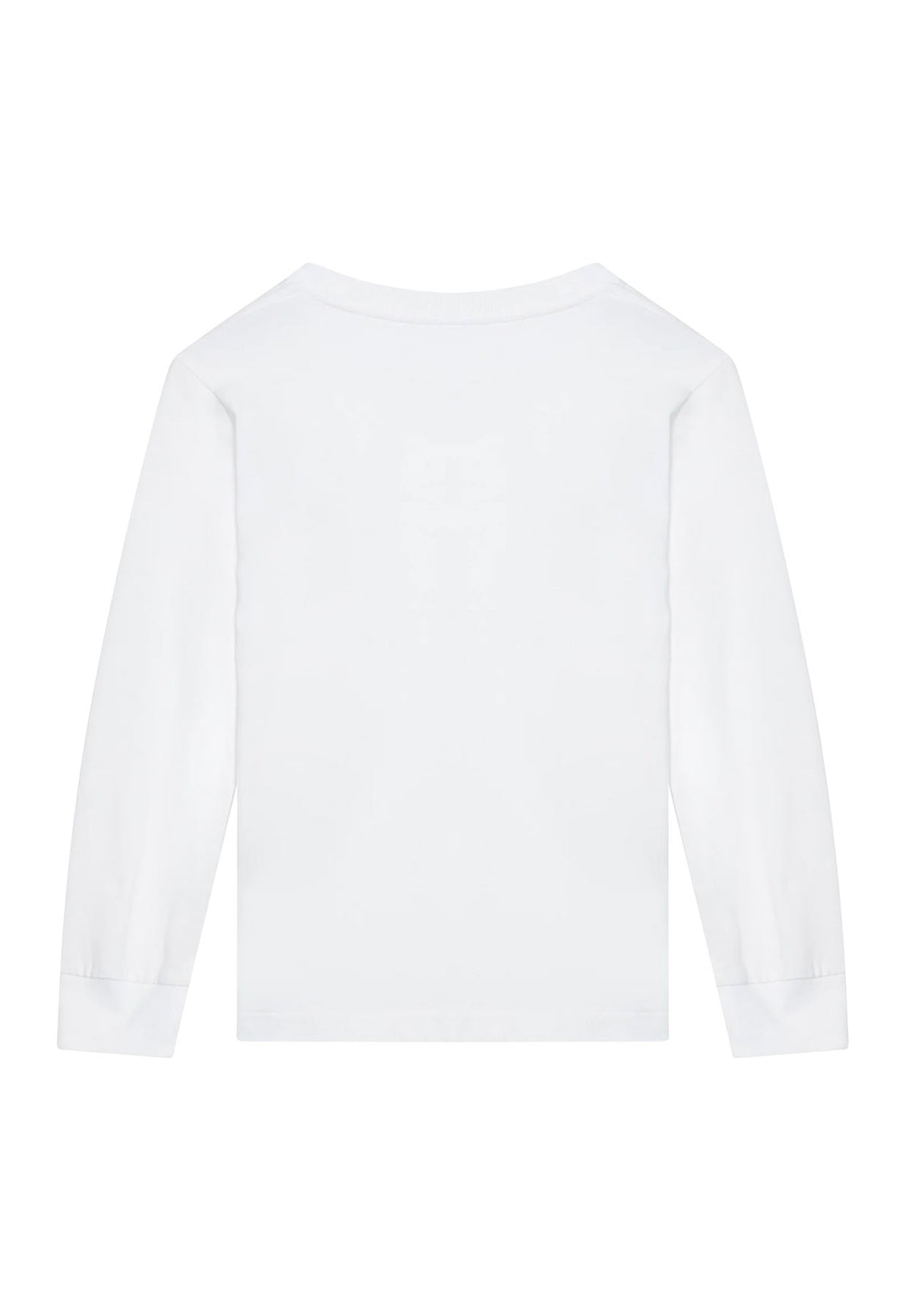 T-shirt bambino Ralph Lauren bianca in cotone | ViaMonte Shop