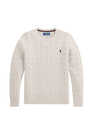 Maglia bambino Ralph Lauren Kids bianca in cotone | ViaMonte Shop