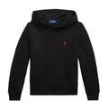 Felpa bambino Ralph Lauren Kids nera in cotone | ViaMonte Shop