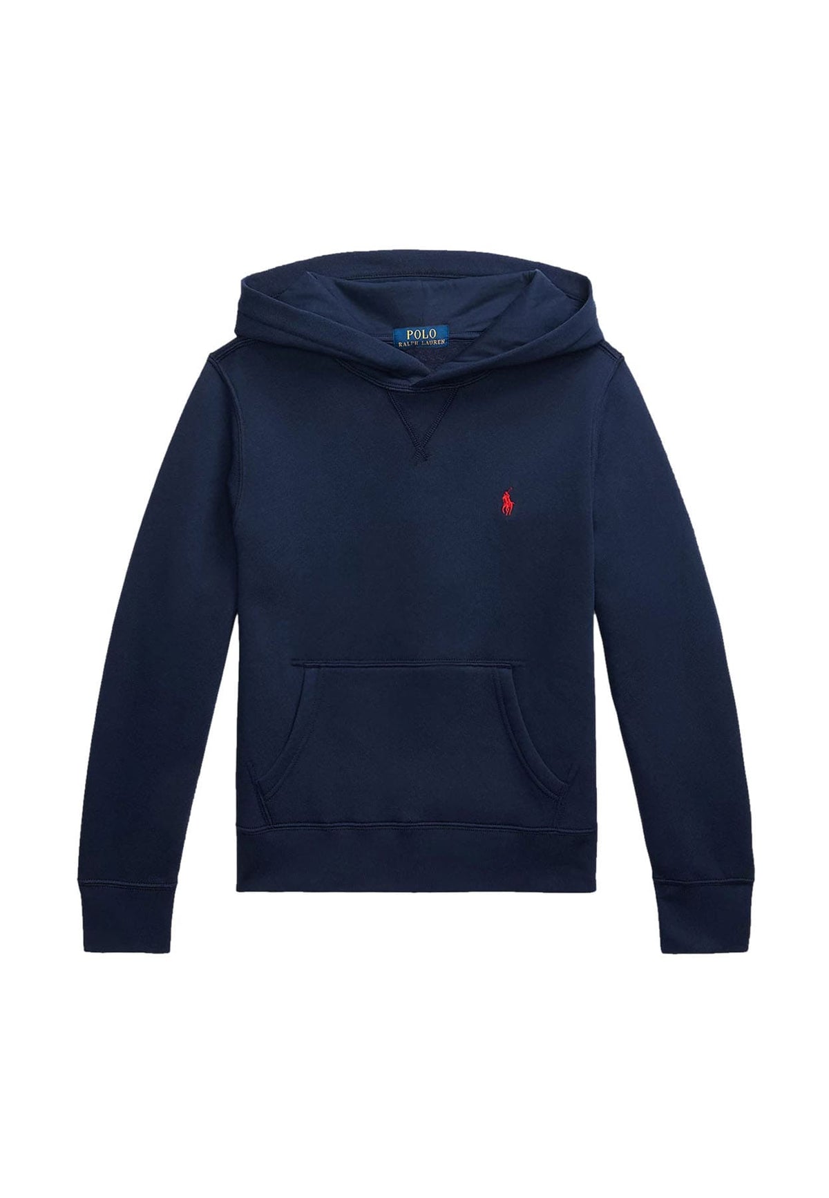 Felpa bambino Ralph Lauren Kids blu navy in cotone | ViaMonte Shop