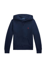Felpa bambino Ralph Lauren Kids blu navy in cotone | ViaMonte Shop