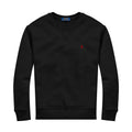 Felpa bambino Ralph Lauren Kids nera in cotone | ViaMonte Shop