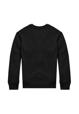 Felpa bambino Ralph Lauren Kids nera in cotone | ViaMonte Shop