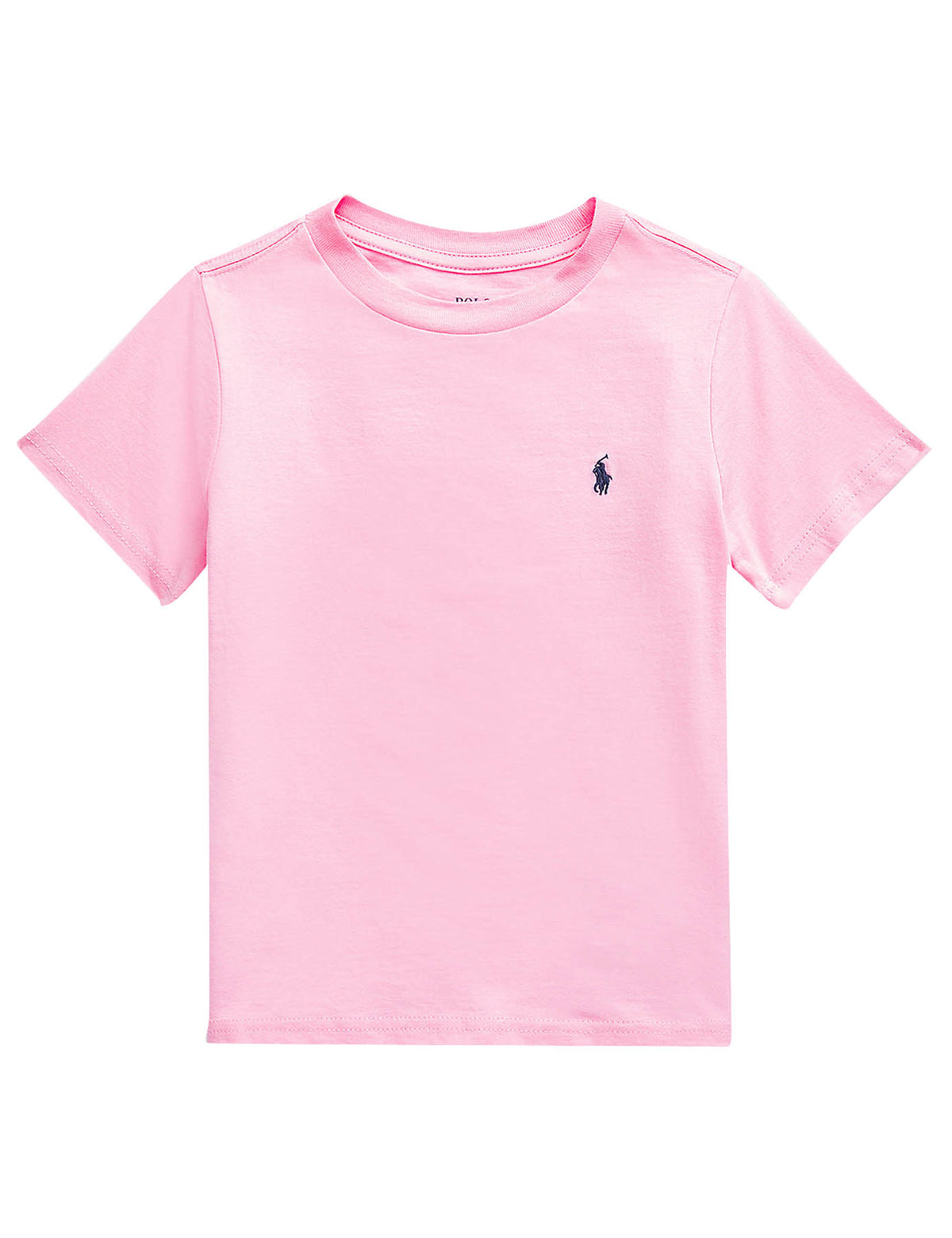 T-shirt bambino Ralph Lauren rosa in jersey di cotone | ViaMonte Shop
