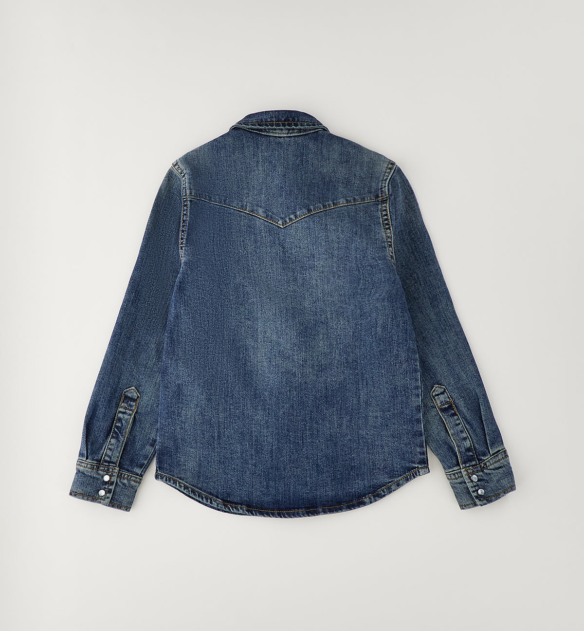 Camicia bambino Roy Rogers blu in denim